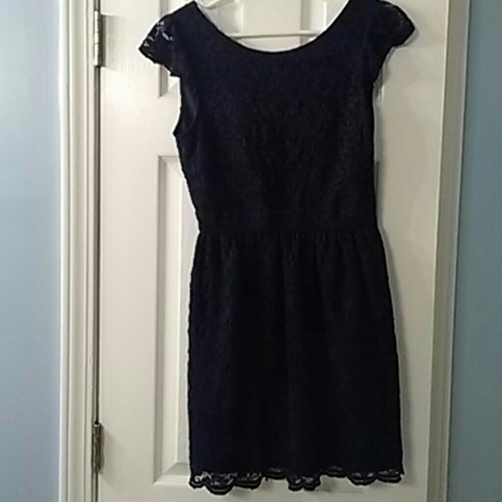 Navy Blue Dress